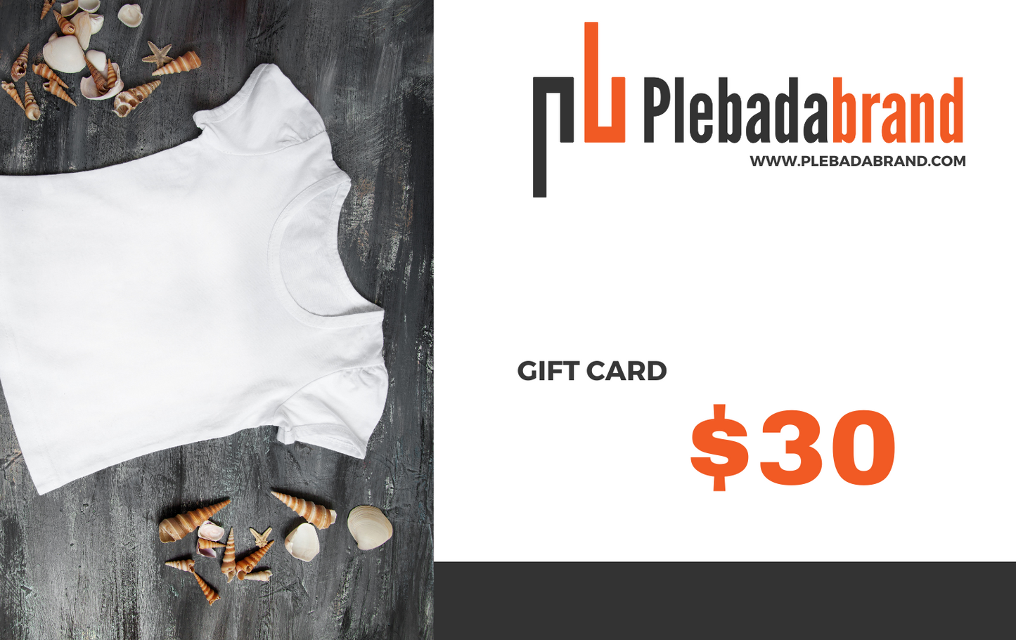 Plebada Brand Gift Card